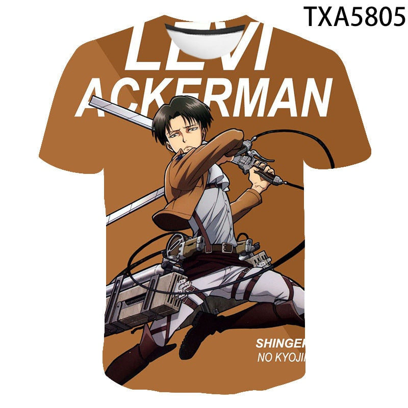 Attack On Titan 3D T-shirts