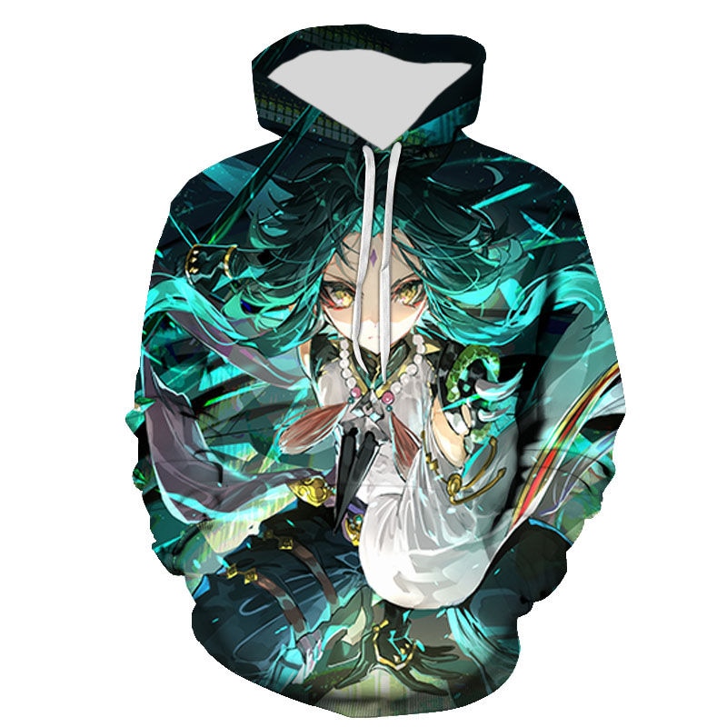 Genshin Impact 3D Printed Hoodie