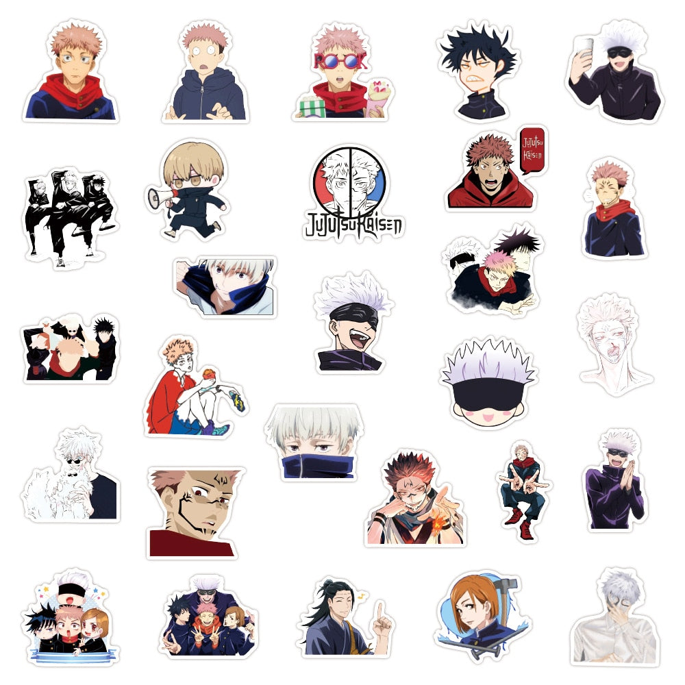 Jujutsu Kaisen Graffiti Stickers
