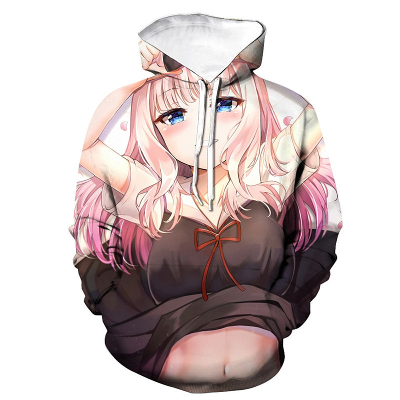 KAGUYA SAMA LOVE IS WAR 3D Print Hoodies