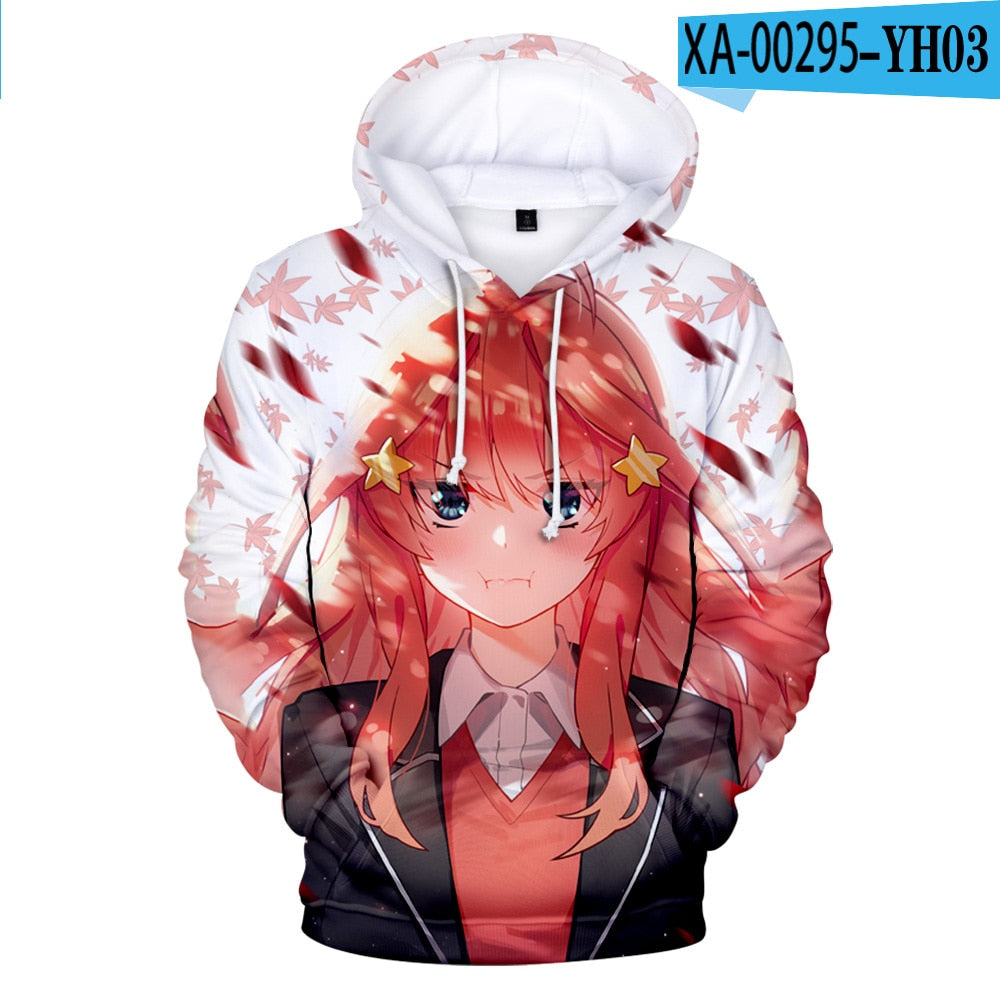 The Quintessential Quintuplets Nakano Miku Hoodies