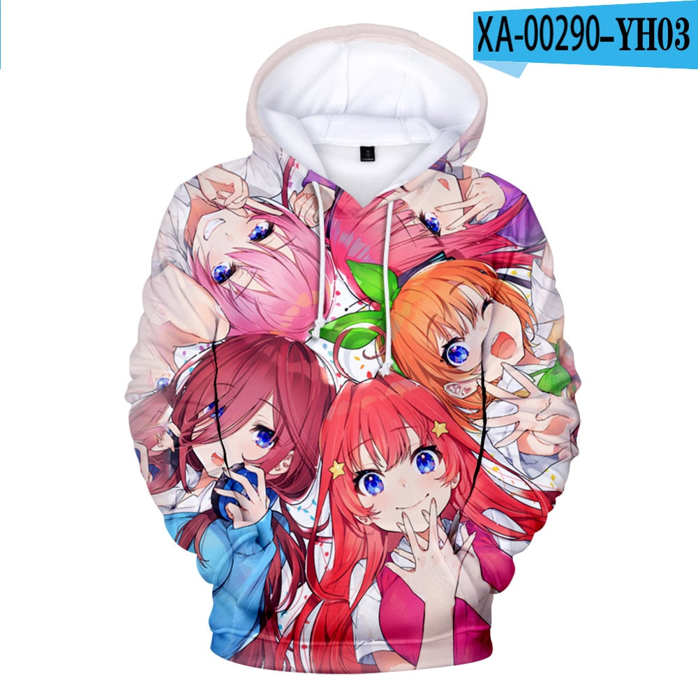 The Quintessential Quintuplets Nakano Miku Hoodies – Anime Fantasy Land