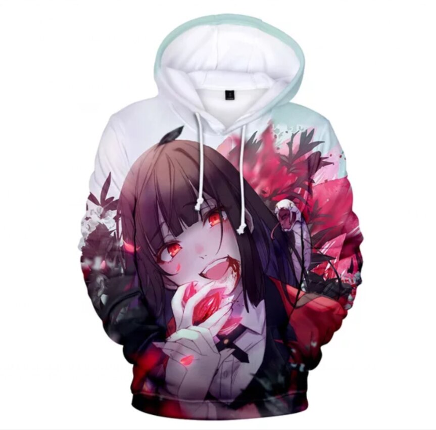 Kakegurui Sayaka Igarashi Cosplay 3D Hoodie