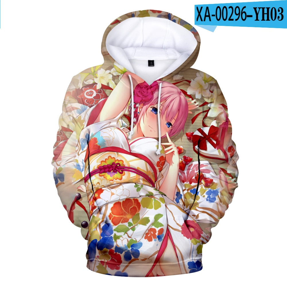 The Quintessential Quintuplets Nakano Miku Hoodies