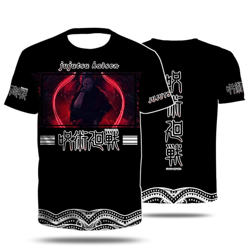Jujutsu Kaisen 3D Workout T-shirt