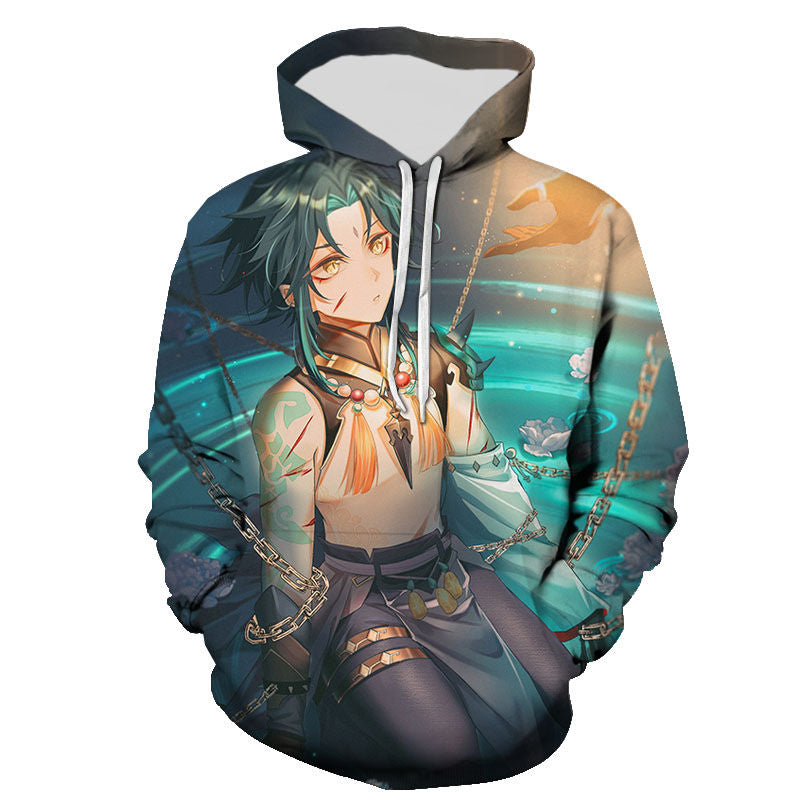 Genshin Impact 3D Printed Hoodie