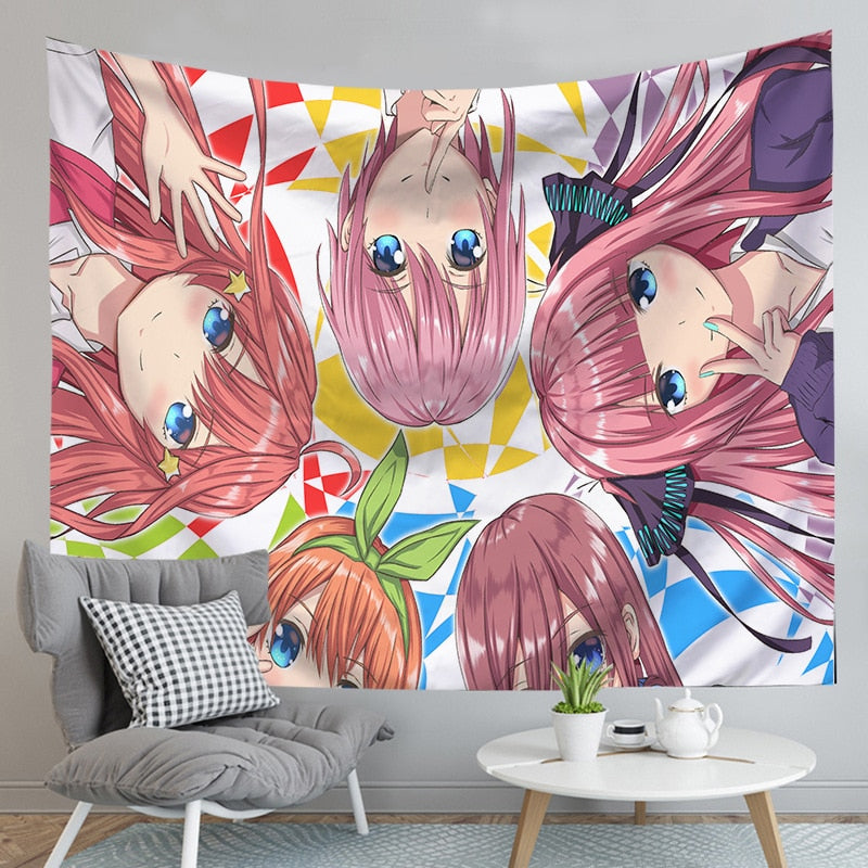 The Quintessential Quintuplets Nino Nakano Wall Carpet