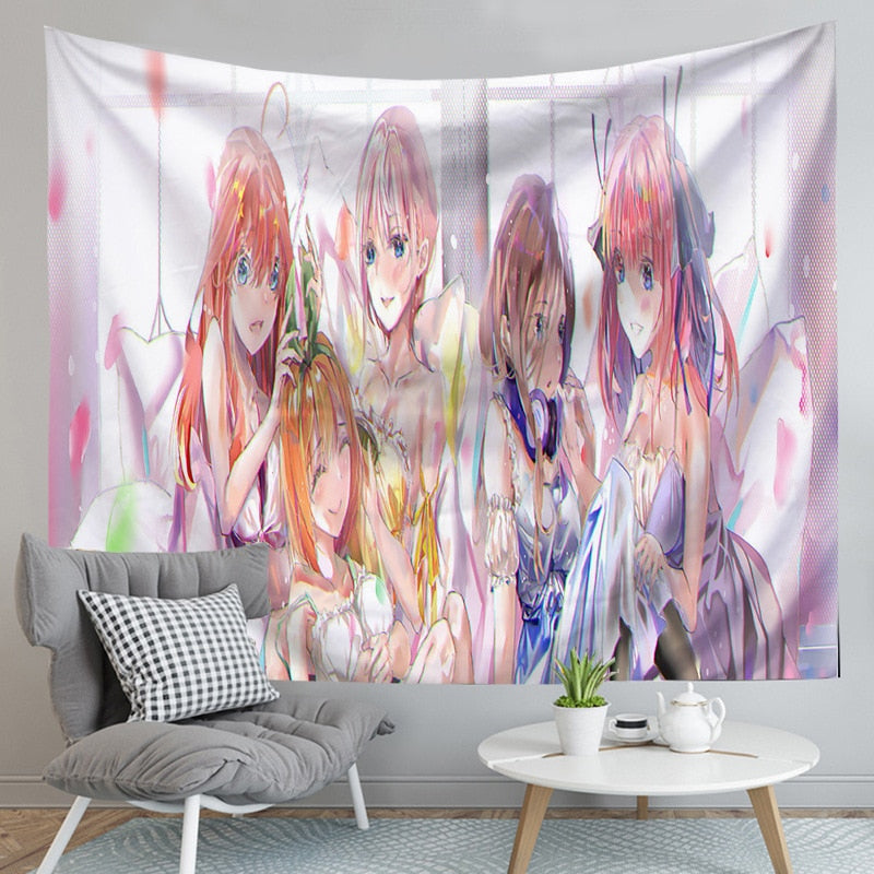 The Quintessential Quintuplets Nino Nakano Wall Carpet