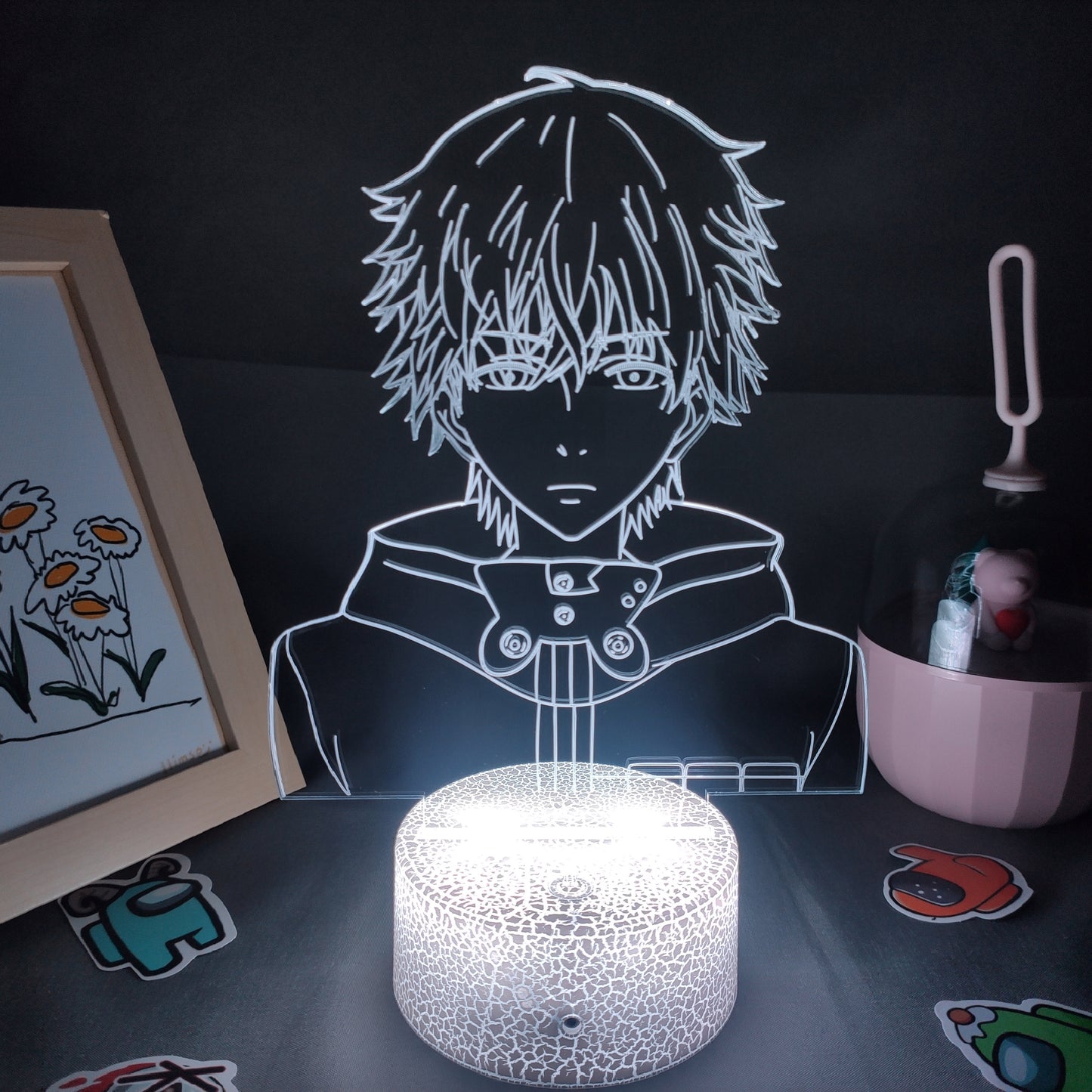 Tokyo Ghoul Kaneki Ken 3D LED Lamp RGB