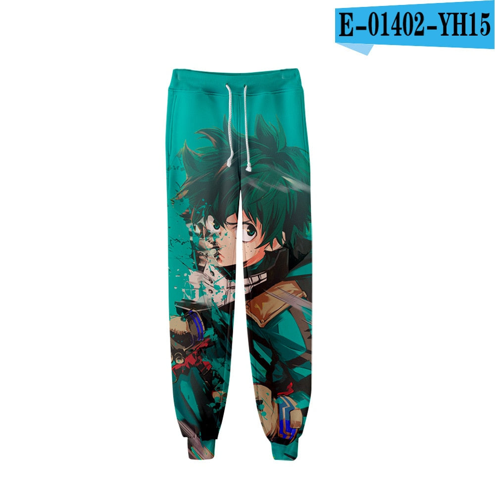 My Hero Academia 3D Print Joggers Pants