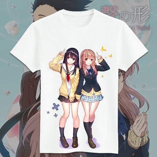 Silent Voice Nishimiya Shouko Cosplay T-Shirt