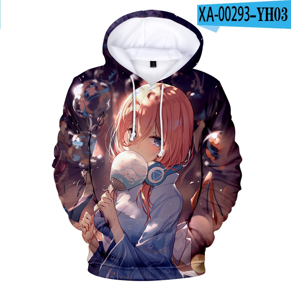 The Quintessential Quintuplets Nakano Miku Hoodies – Anime Fantasy Land