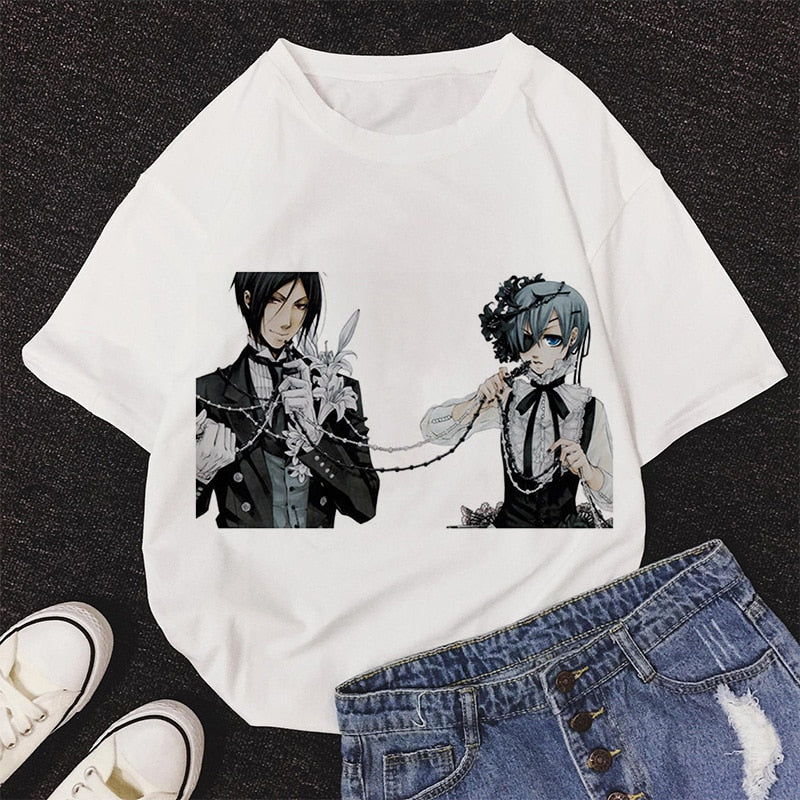 Black Butler T-Shirt for Women