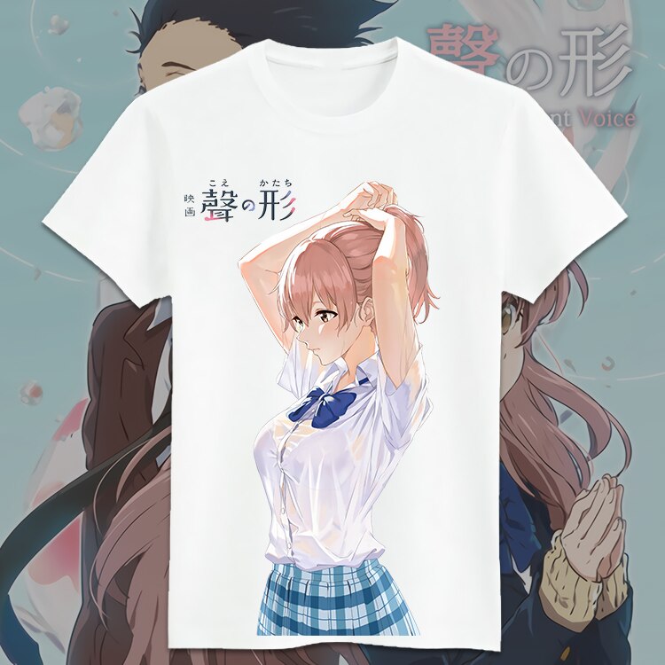 Silent Voice Nishimiya Shouko Cosplay T-Shirt