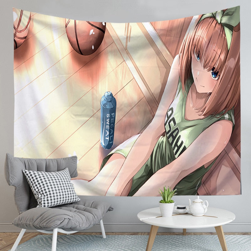 The Quintessential Quintuplets Nino Nakano Wall Carpet