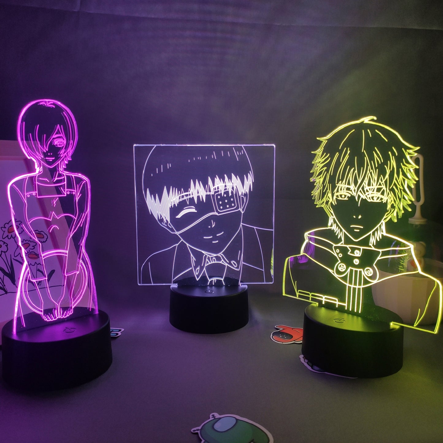 Tokyo Ghoul Kaneki Ken 3D LED Lamp RGB