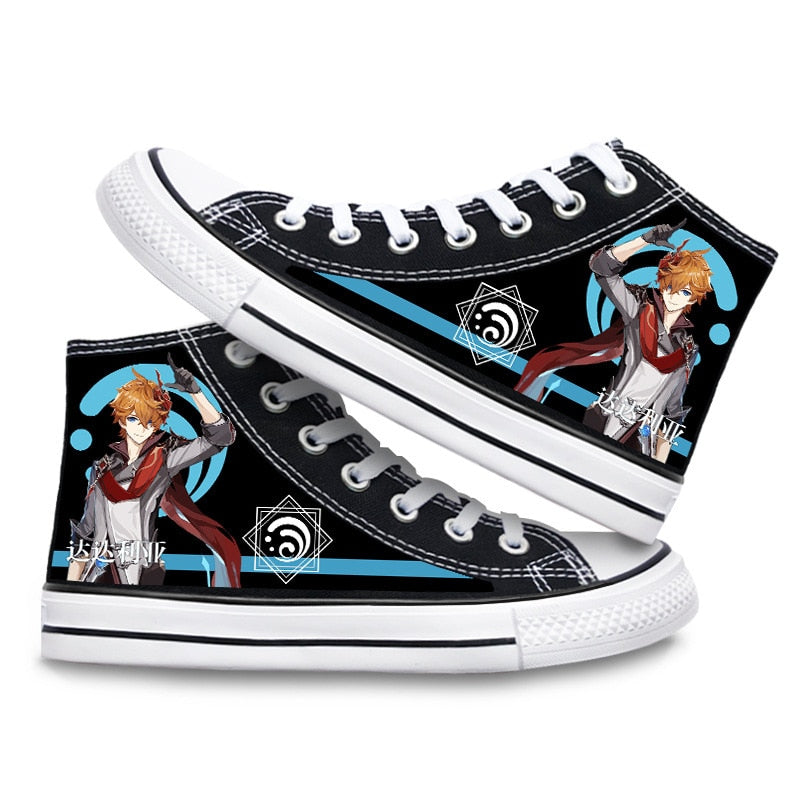 Genshin Impact Klee Zhongli cosply Shoes