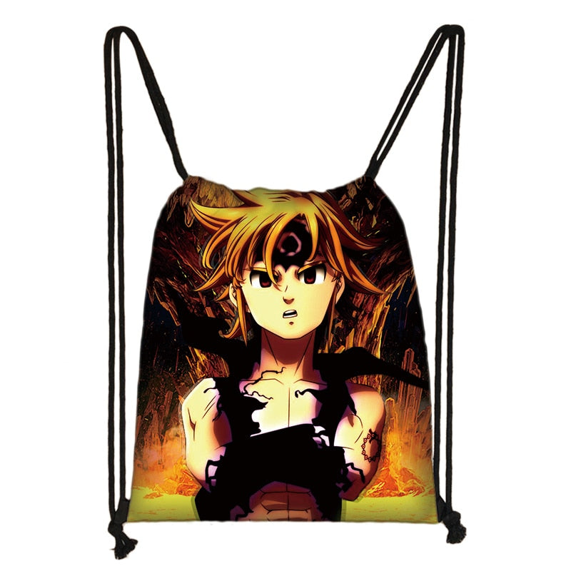 The Seven Deadly Sins Drawstring Backpack
