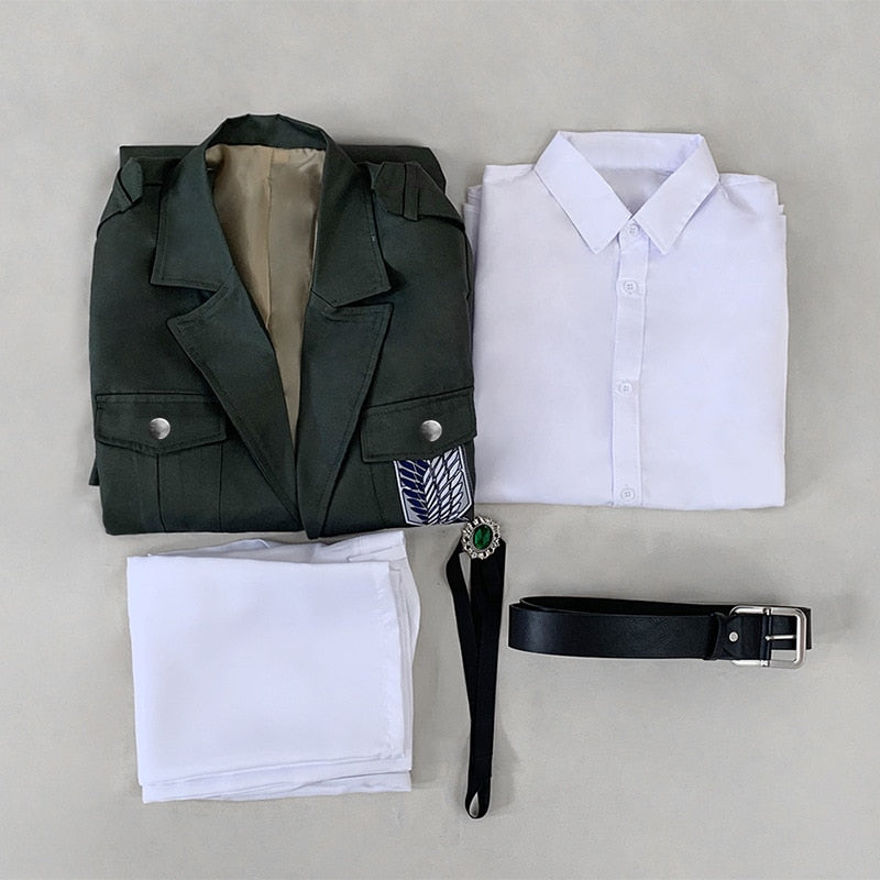 Attack on Titan Green Cloak Cosplay