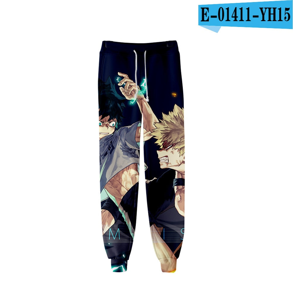 My Hero Academia 3D Print Joggers Pants