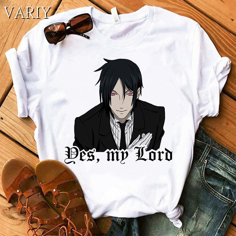 Black Butler T-Shirt for Women