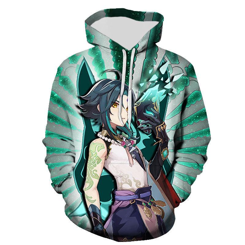 Genshin Impact 3D Printed Hoodie
