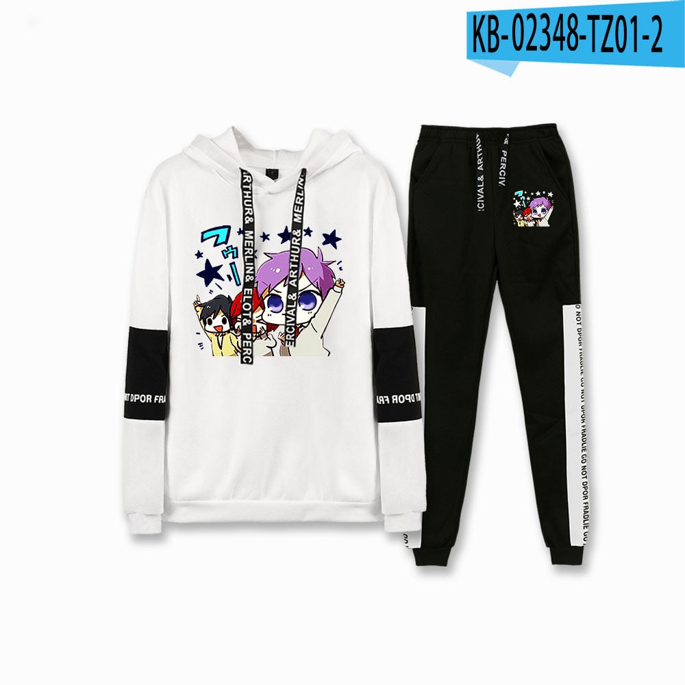 Horimiya Fashion Sweatshirt + Ankle Banded Pant