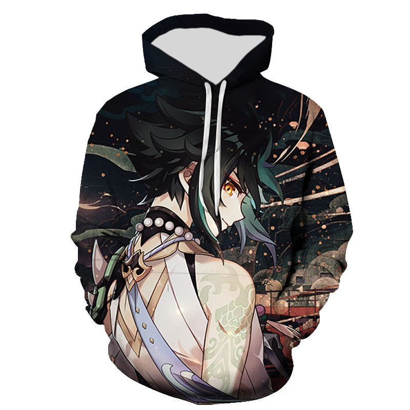 Genshin Impact 3D Printed Hoodie