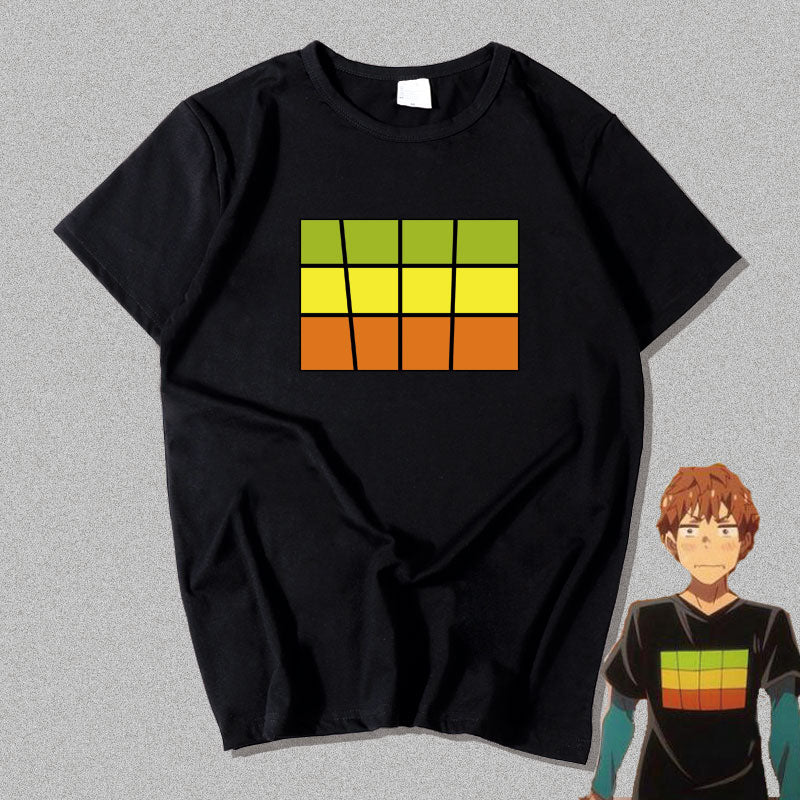 Rent a Girlfriend (Kanojo Okarishimasu) Kazuya Kinoshita Cosplay T-shirt s