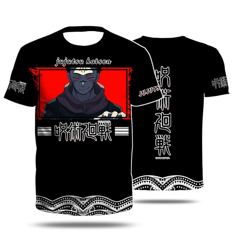 Jujutsu Kaisen 3D Workout T-shirt