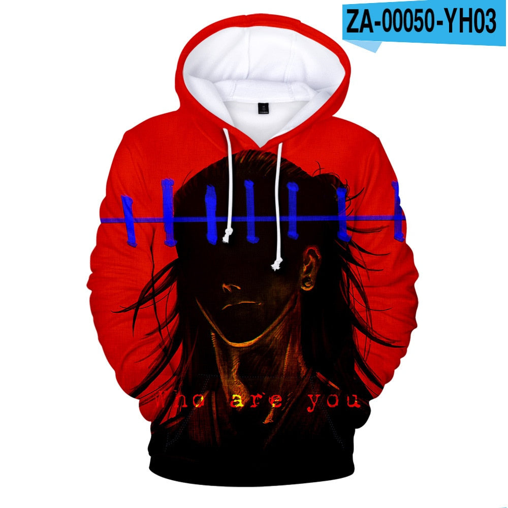 Jujutsu Kaisen 3D Hoodies