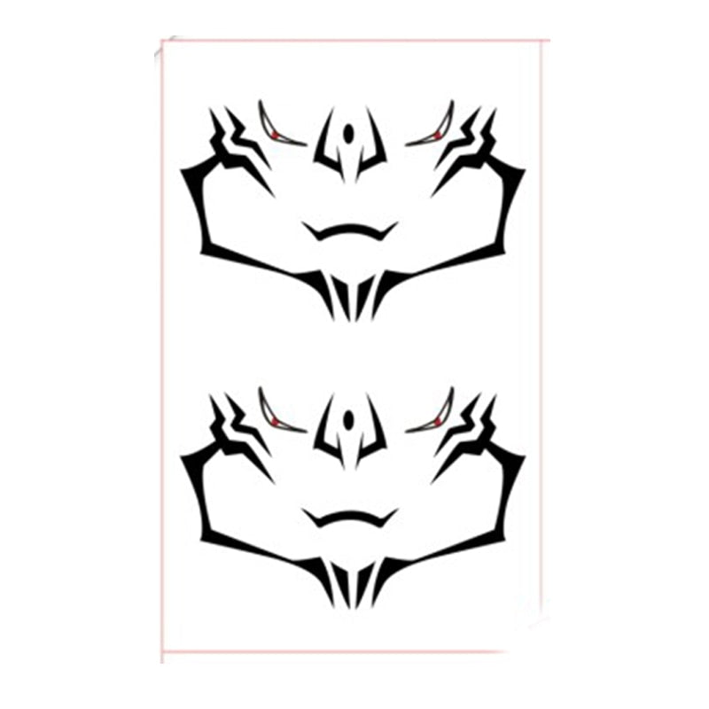 Jujutsu Kaisen Yuji Itadori/Toge Inumaki Cosplay Tattoo Stickers