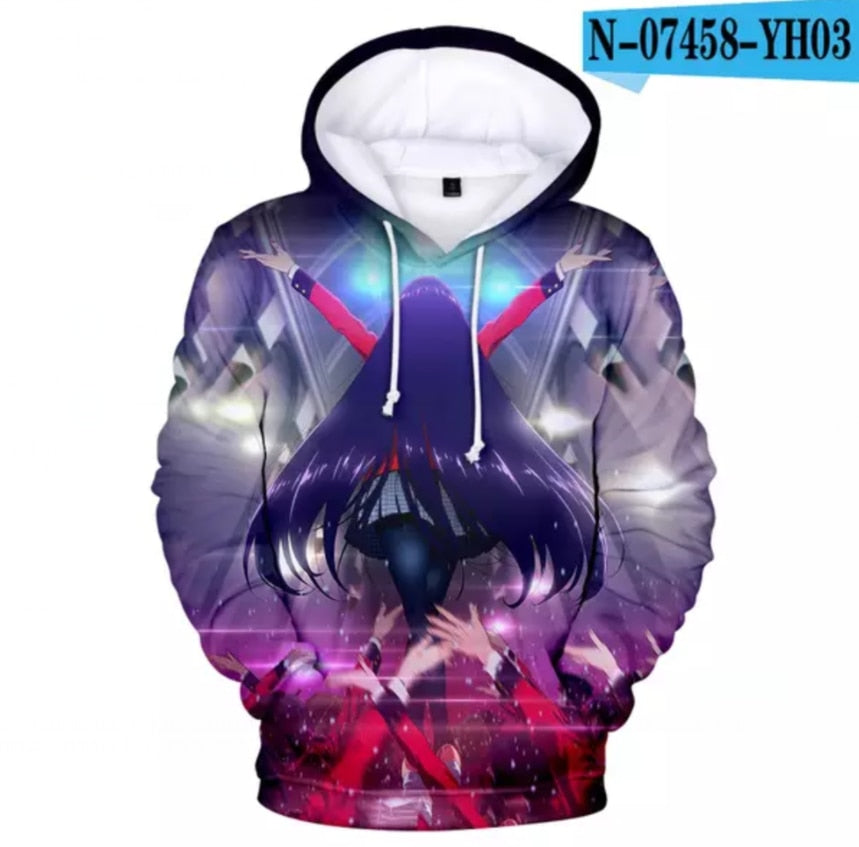 Kakegurui Sayaka Igarashi Cosplay 3D Hoodie