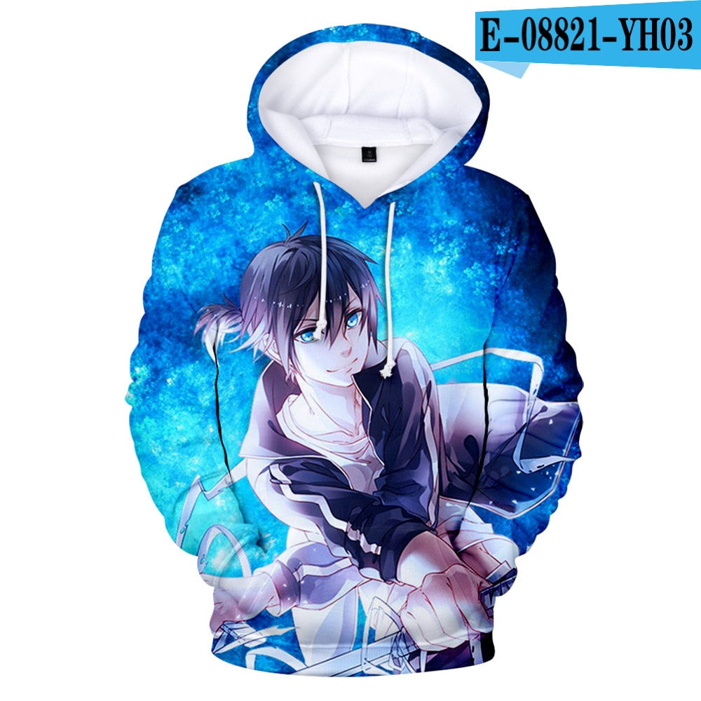 Noragami 3D Printed Hoodie Sweatshirts