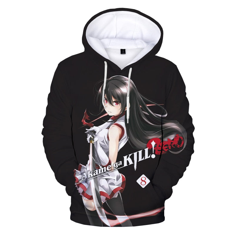 Akame Ga Kill 3D Print Sweatshirts