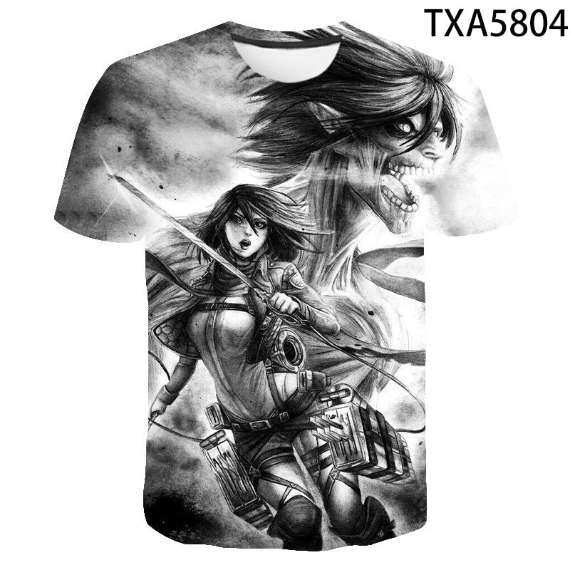 Attack On Titan 3D T-shirts