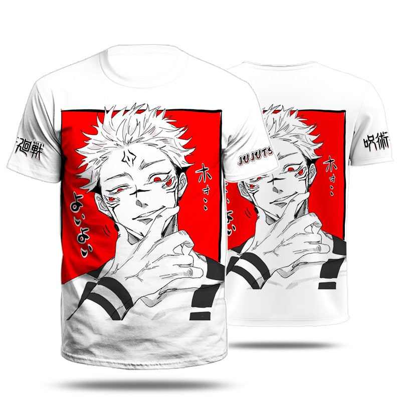 Jujutsu Kaisen 3D Workout T-shirt