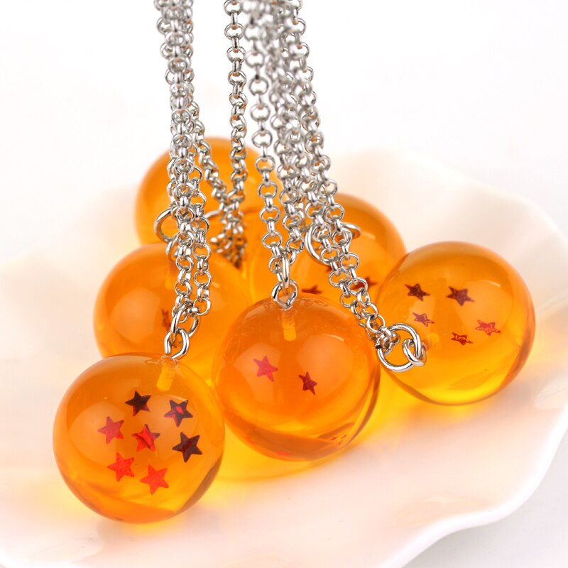 Dragon Ball Z Goku Necklace 1-7 Stars