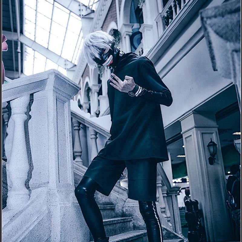 Tokyo Ghoul Kaneki Ken Cosplay Full Set