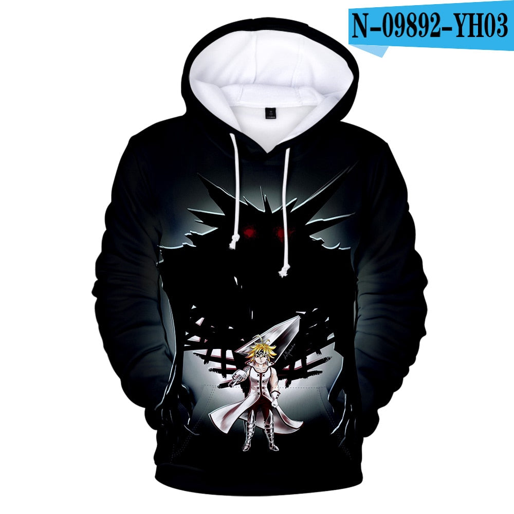 The Seven Deadly Sins 3D Hoodies