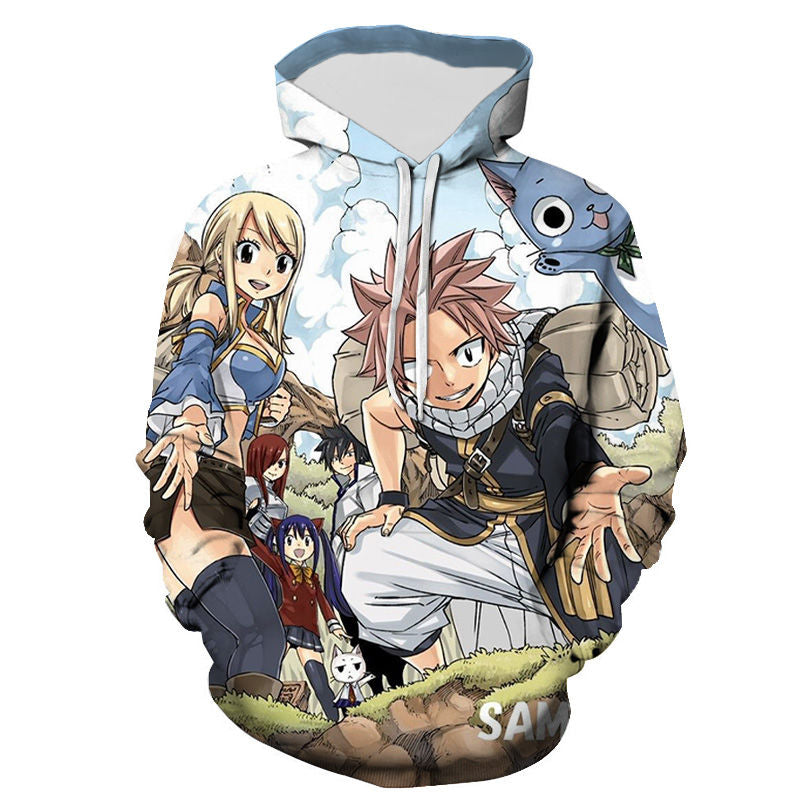 Fairy Tail Printed 3D Hoodies
