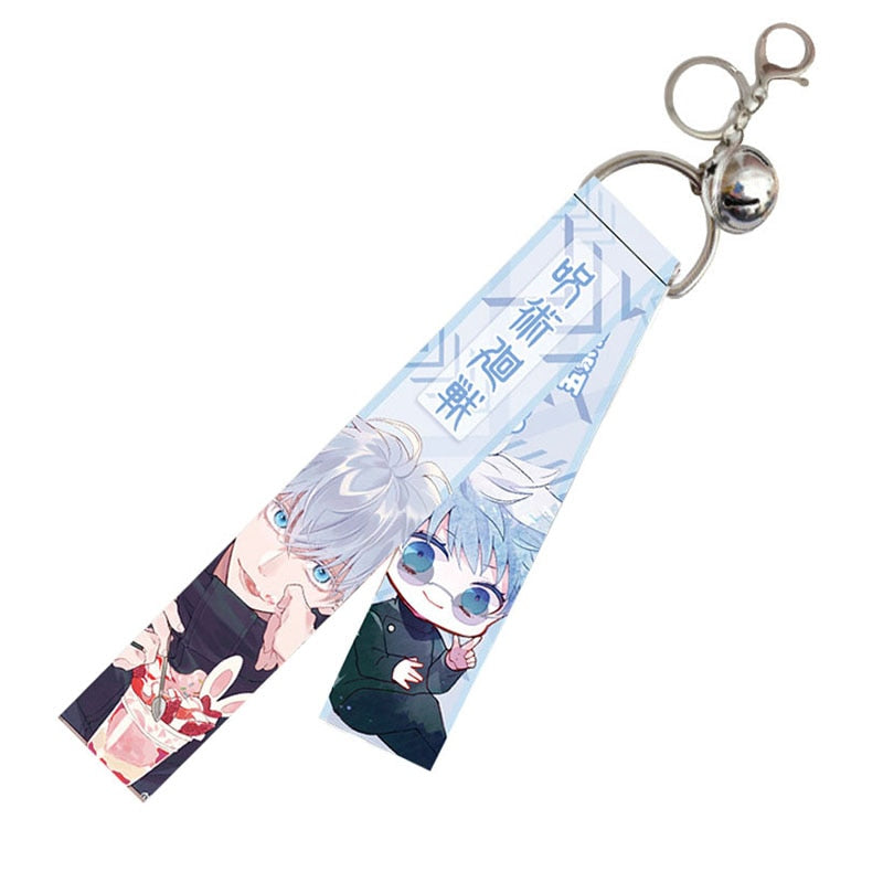 Jujutsu Kaisen  Gojo Satoru/Yuji Itadori Lanyard Strap Keychain