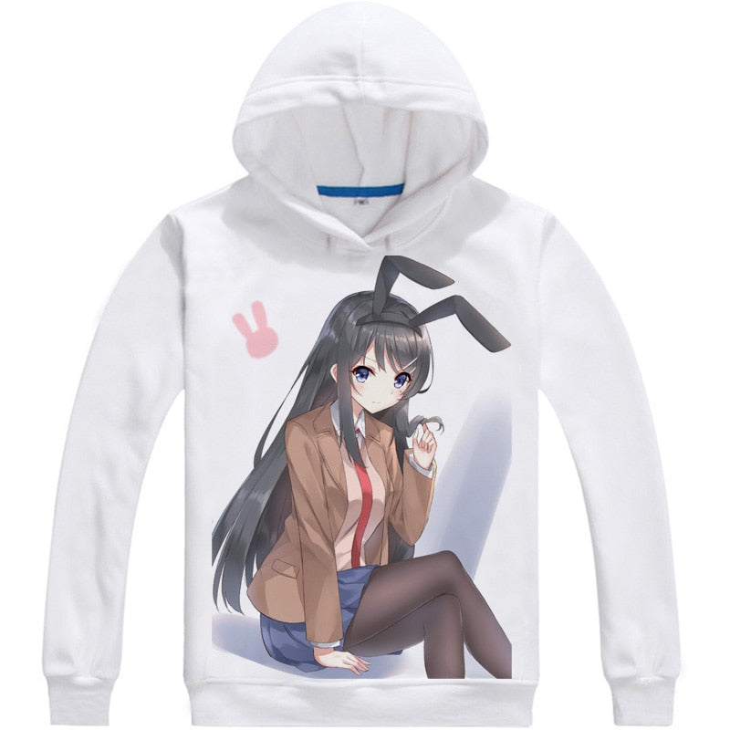 Rascal Does Not Dream of Bunny Girl Senpai seishun buta yarou Sweatshirt