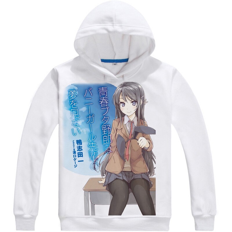 Rascal Does Not Dream of Bunny Girl Senpai seishun buta yarou Sweatshirt