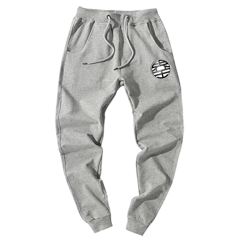 Winter Gray Men Joggers Sweatpants