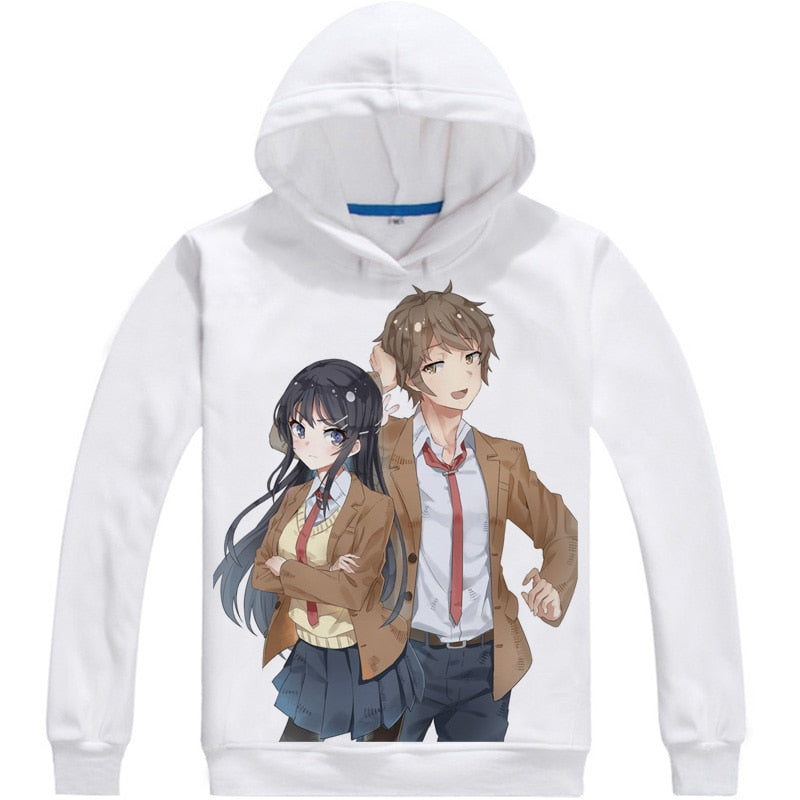 Rascal Does Not Dream of Bunny Girl Senpai seishun buta yarou Sweatshirt
