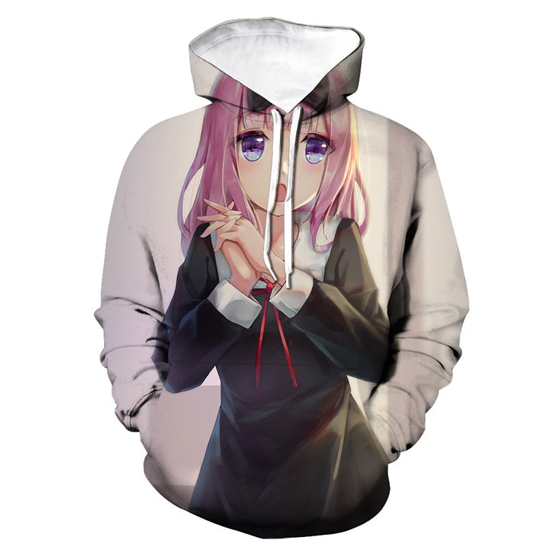 KAGUYA SAMA LOVE IS WAR 3D Print Hoodies
