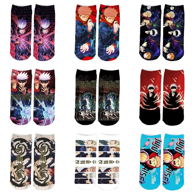 Jujutsu Kaisen Breathable Soft Socks
