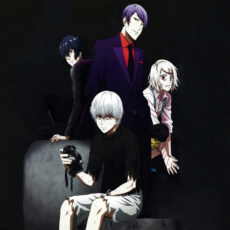 Tokyo Ghoul Kaneki Ken Cosplay Jackets Full Set