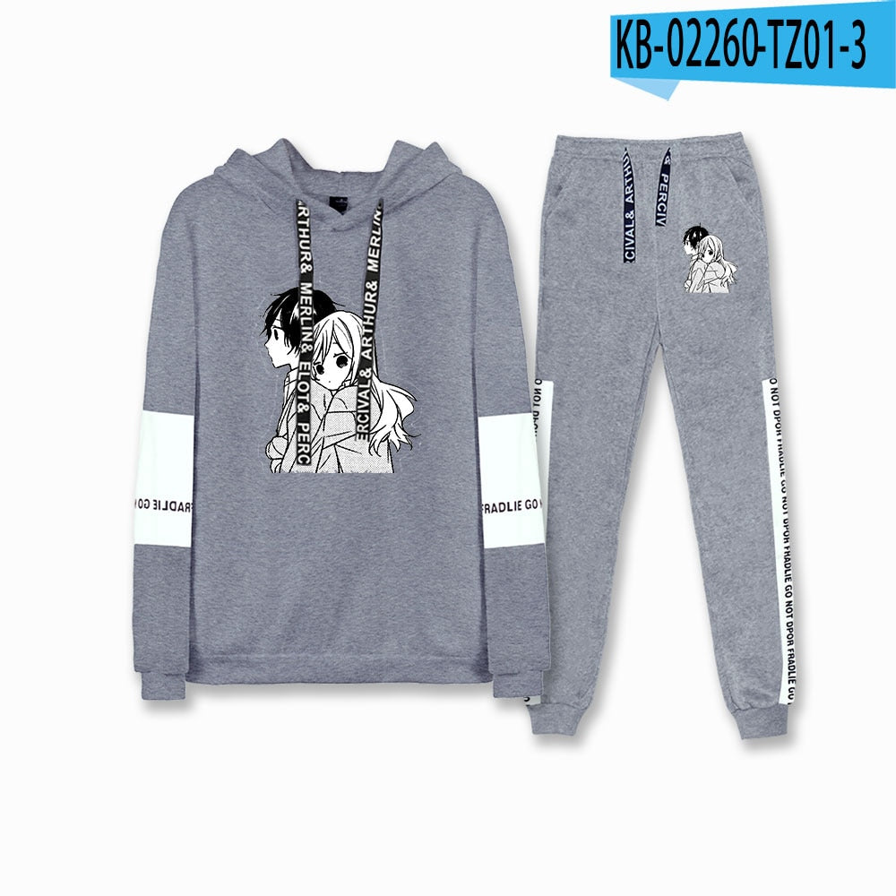 Horimiya Fashion Sweatshirt + Ankle Banded Pant